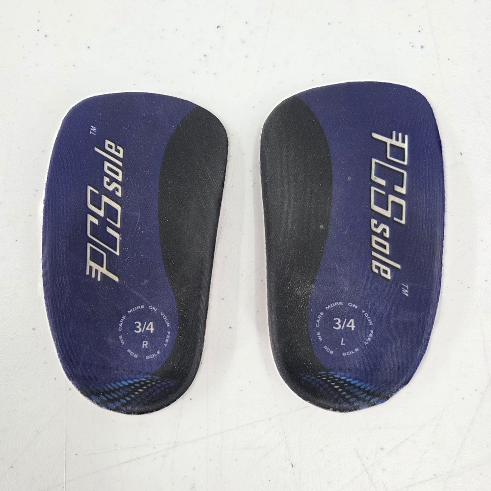 PCS Sole 3/4 Length Orthotic‎ Insoles Size Adult Extra Large XL